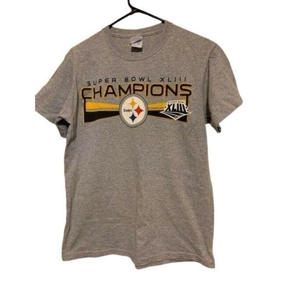 PITTSBURGH STEELERS SUPER BOWL XLIII SIZE MEDIUM T-SHIRT - Picture 1 of 5